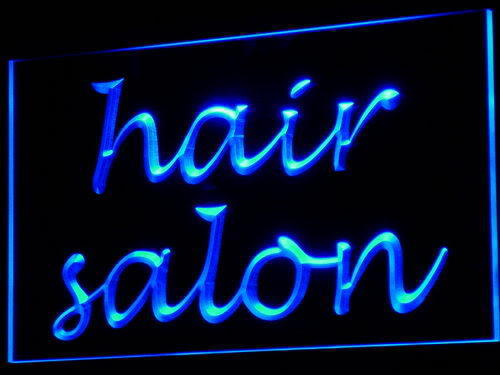 Hair Salon Script LED Light Sign